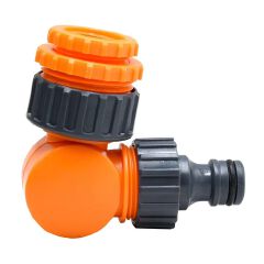 Garden Hose Connector Faucet Adapter For 1/2 Inch Hose Reel Cart Plastic Click-lock Quick ConnectionFor Watering Irrigation