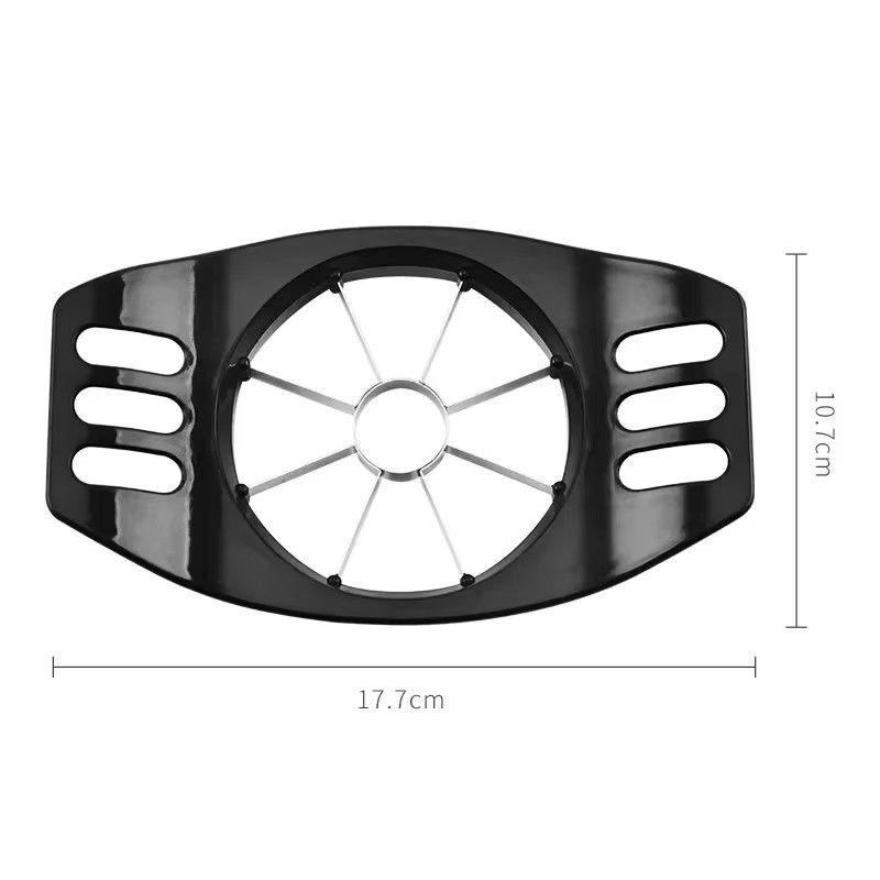 Kitchen Gadgets Plastic Apple Cutter Stainless Steel Slicer Fruit Divider Household Fruit Cutter Corer Apple Cutter