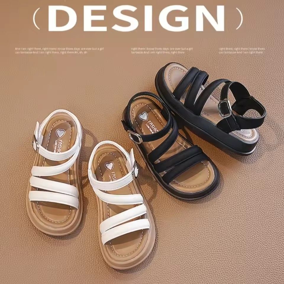 Baby Girls Sandals Summer Casual Children Sandals Girls Flat Shoes Fashion Casual Non Slip Kids Beach Shoes sandalias de mujer