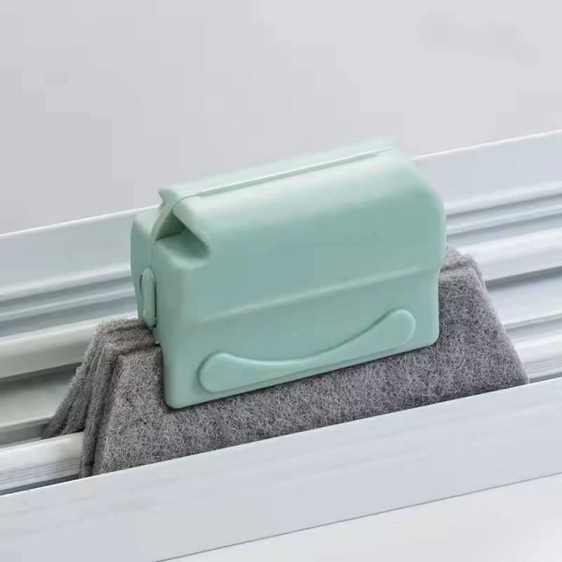 Groove cleaning brush Creative Window Cloth Window Cleaning Brush Windows Slot Cleaner Brush Clean Window Slot Clean Tool