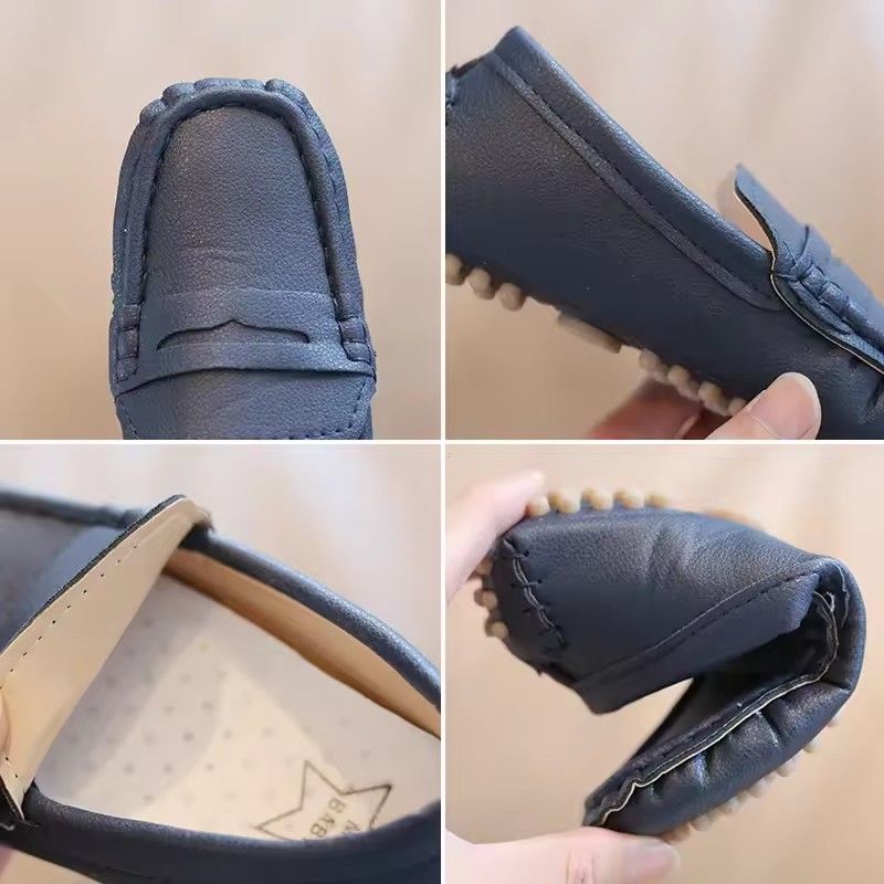 Kids Casual Shoes Boys Loafers Children Flats Slip-on Moccasins 2025 Spring New Simple Breathable Soft Fashion Shallow Party Hot