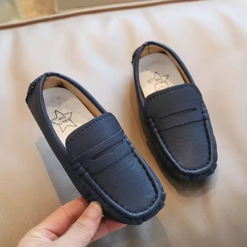 Kids Casual Shoes Boys Loafers Children Flats Slip-on Moccasins 2025 Spring New Simple Breathable Soft Fashion Shallow Party Hot