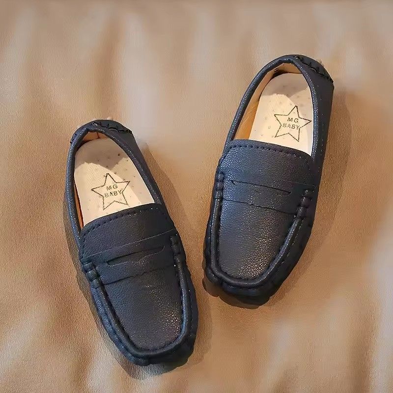 Kids Casual Shoes Boys Loafers Children Flats Slip-on Moccasins 2025 Spring New Simple Breathable Soft Fashion Shallow Party Hot
