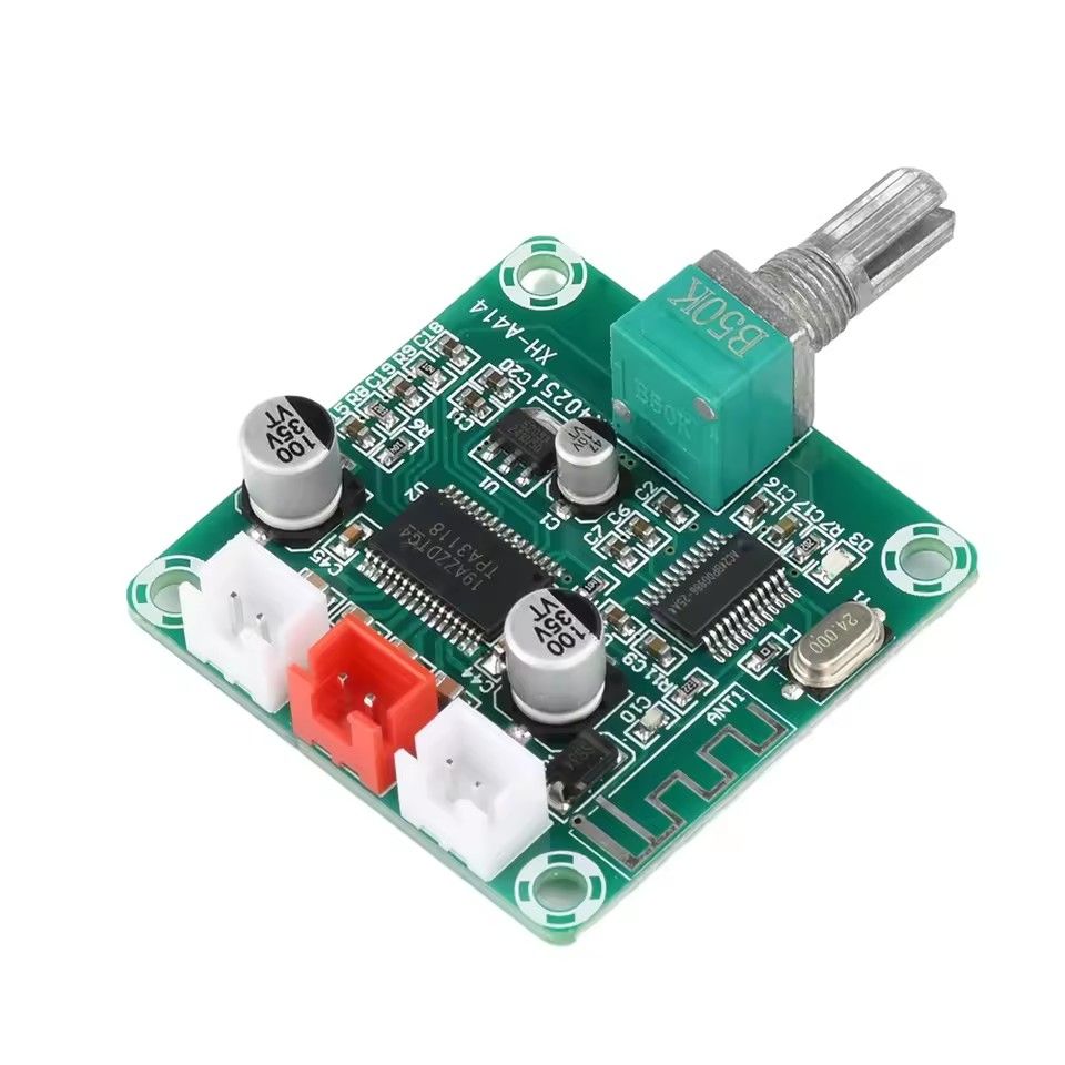 TPA3118D2 Bluetooth Digital Amplifier Board Module 2*50W 2 Channel Audio Amplifier Board Stereo Audio Amplifier XH-A414 DC12-24V