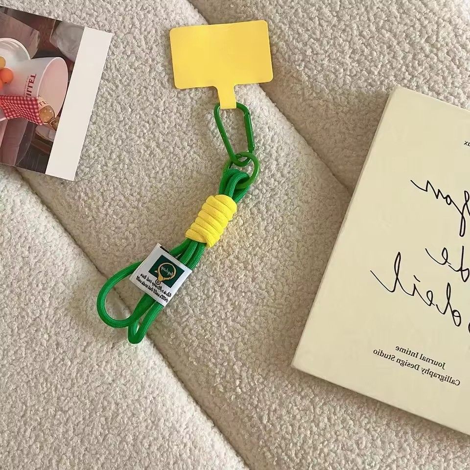 Color-matching Mobile Phone Lanyard Multi-functional Key Chain Mobile Phone Backpack Rope Hanging Ornaments