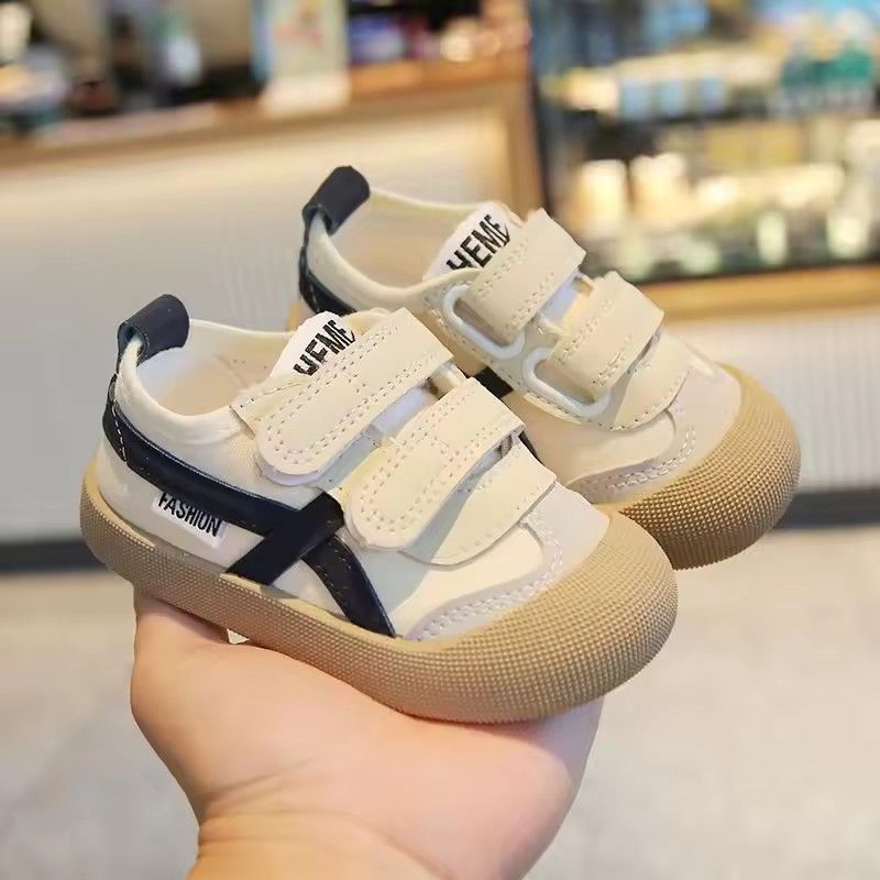 Spring and Autumn 2025 New indoor girls canvas shoes soft-soled children's baby toddler shoes children's shoes