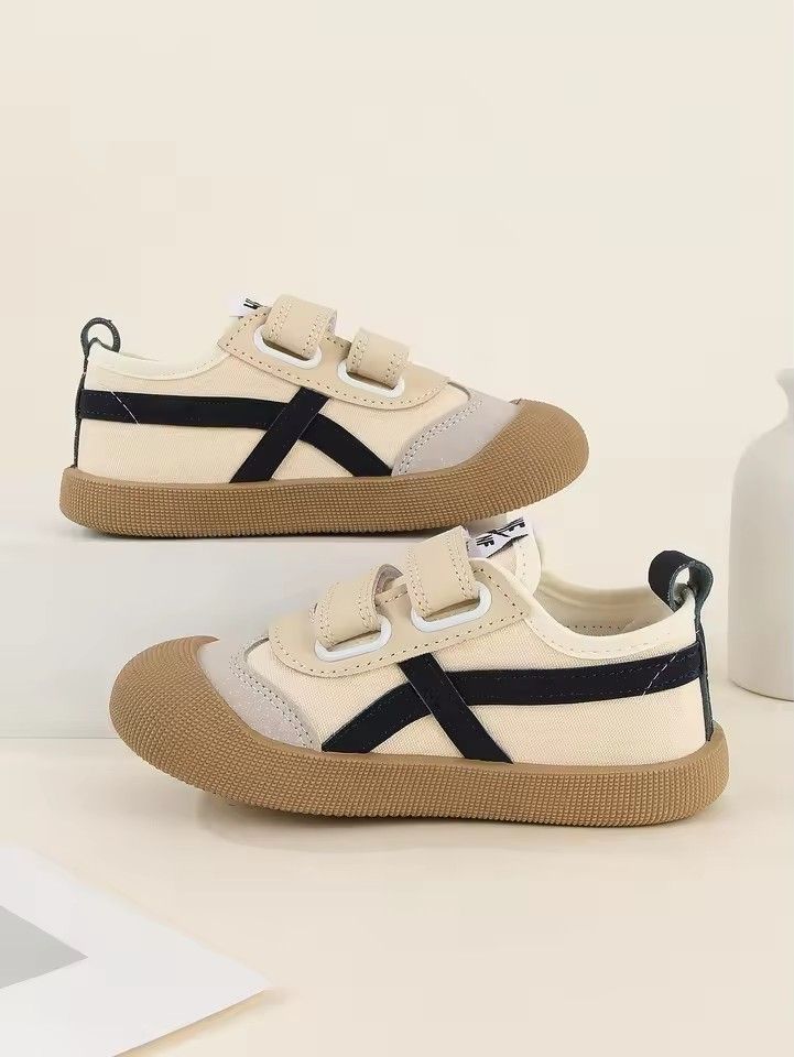Spring and Autumn 2025 New indoor girls canvas shoes soft-soled children's baby toddler shoes children's shoes