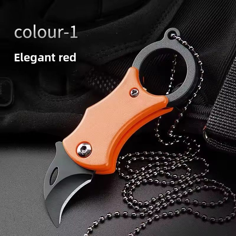 Mini Utility Folding Knife Slicing Meat Fruit Fish Knife Cleaver Meat Chop Vegetables Kitchen Knives Boning Butcher Chef Knife
