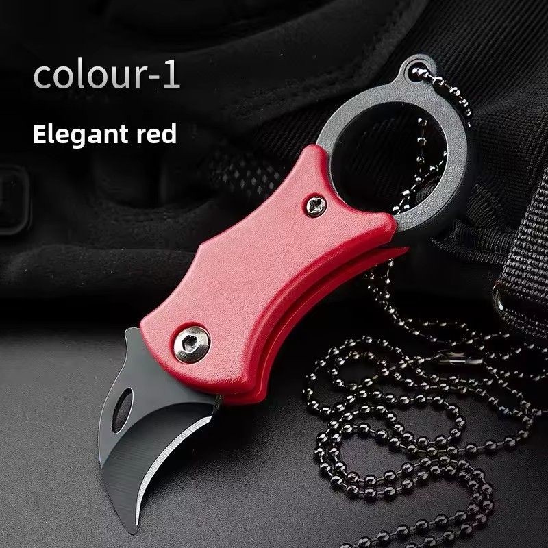 Mini Utility Folding Knife Slicing Meat Fruit Fish Knife Cleaver Meat Chop Vegetables Kitchen Knives Boning Butcher Chef Knife