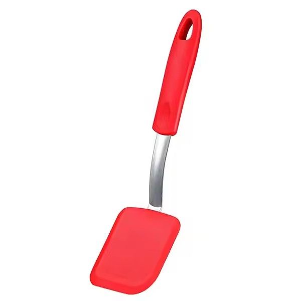 Silicone Cookie Spatula Turner Nonstick Mini Brownie Spatula Flexible Kitchen Spatulas Heat Resistant Flipper Egg Utensils