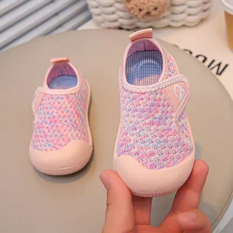 Children's Casual Shoes 2025 Summer New Girls' Baby Soft-soled Sandals Breathable Boys' Barefoot Beach Shoe Zapatos