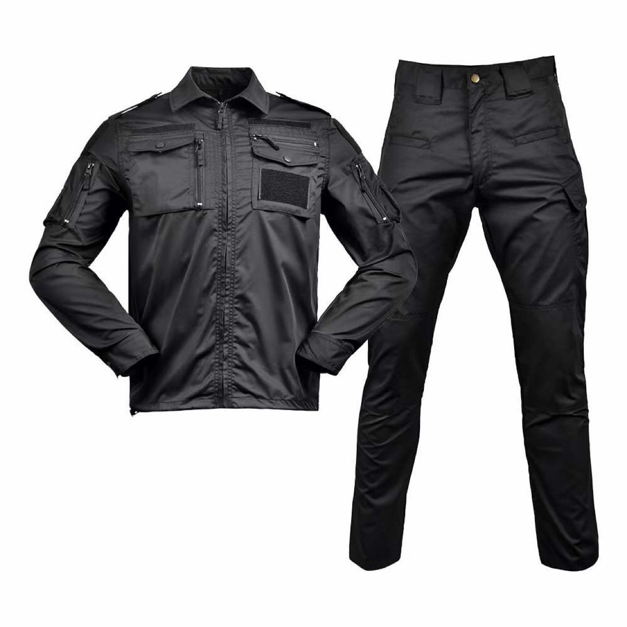 Military Uniform Camouflage Tactical Suit Men Army Special Forces Combat Shirt Coat Pant Set