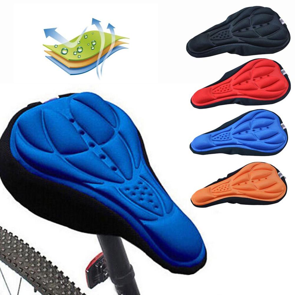 Mountain Bike Cycling 3D Pad Bicycle Soft Saddle Seat Cover Bike Cushion Bicycle Accessorie