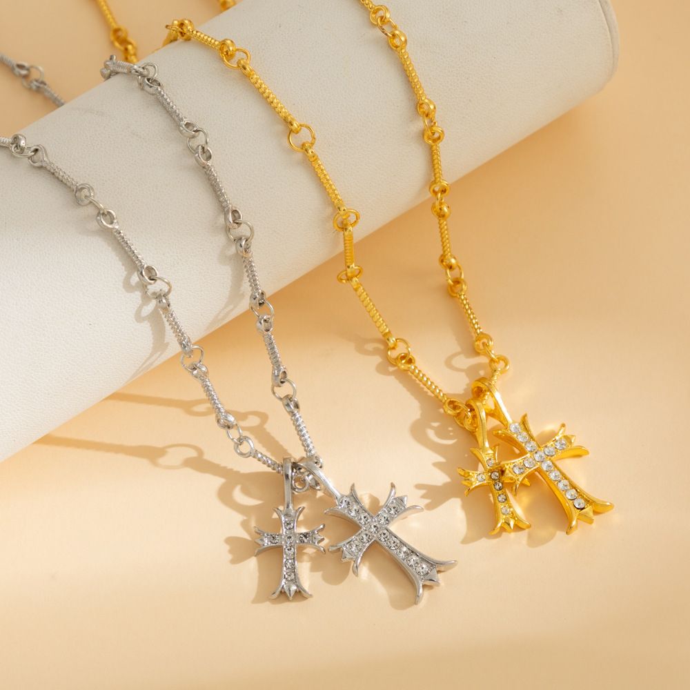 Cross Pendant for Car Rear View Mirror Decor Accessories   Crosses Amulet Jewelry Adult Men Christian Gift
