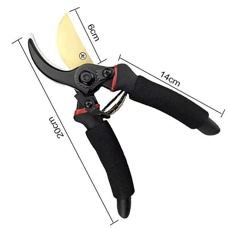 Gardening Pruners Hand Guard Rough Branch Scissors  Garden  Tool Fruit Tree Pro Pruning Shears Scissor Cutting Tools