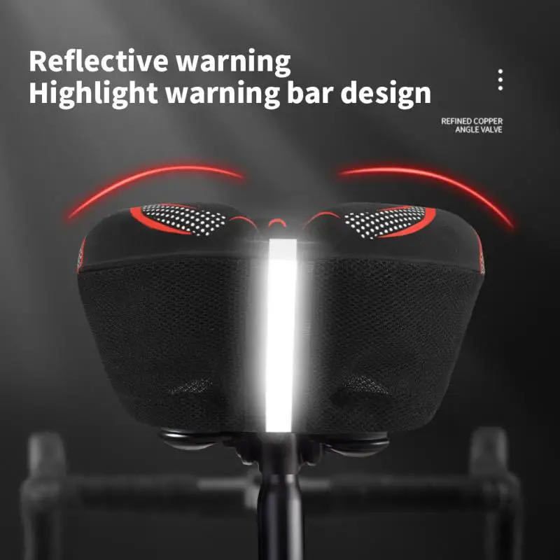 Mountain Bike Cycling  Pad silicone rubber Bike Seat Cover Bicycle Soft Saddle Seat Cover Bike Cushion Bicycle Accessorie
