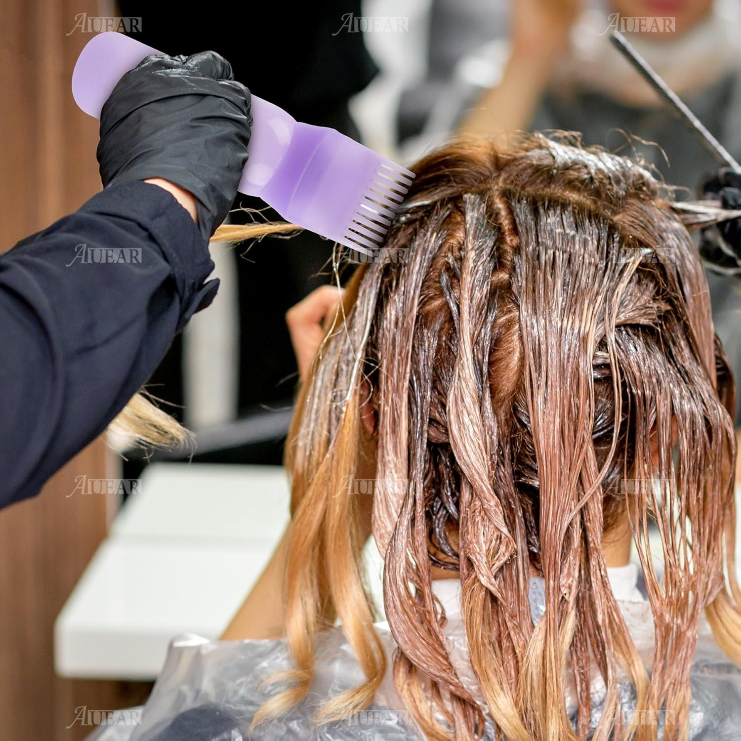 27-piece Hair Comb Set Hair Brush Set - Hair Salon Set  Hairdressing Comb Hair Styling Comb Set Hair Accessories Spray Bott Scalp Massager