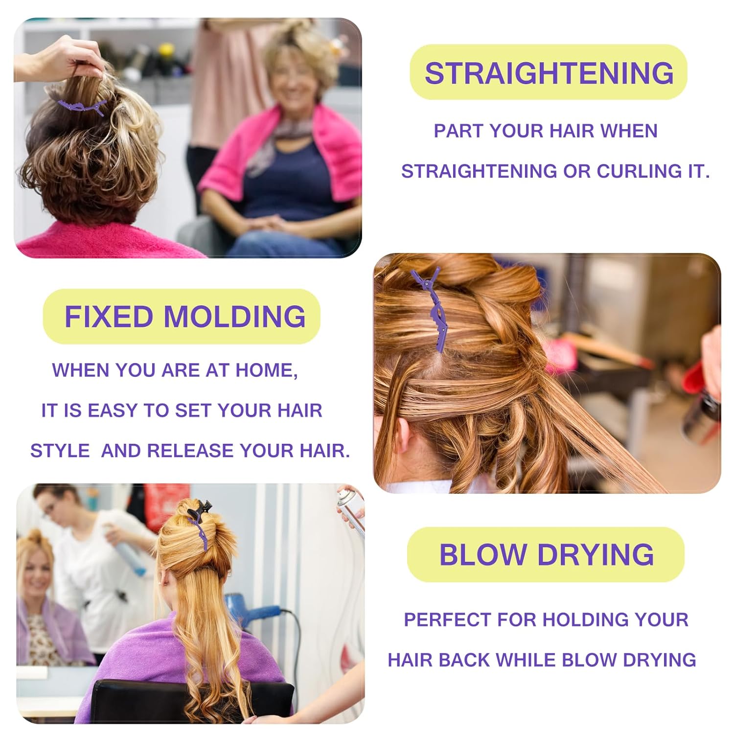 27-piece Hair Comb Set Hair Brush Set - Hair Salon Set  Hairdressing Comb Hair Styling Comb Set Hair Accessories Spray Bott Scalp Massager