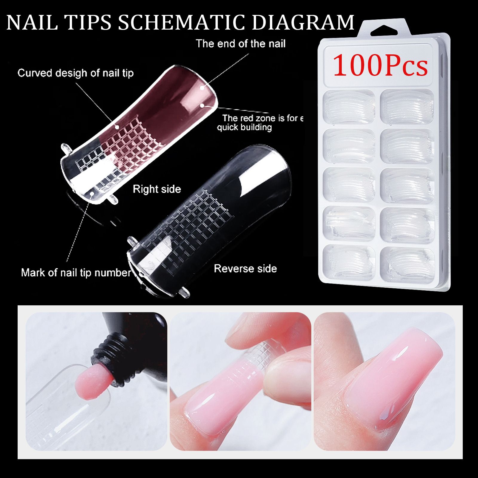 15pcs  Poly Extension Gel Manicure Kit  with light LED Mini  Nail Lamp  Nail Art Kits Poly Gel Nail Art Kits Christmas Gifts for Women Teens Girls