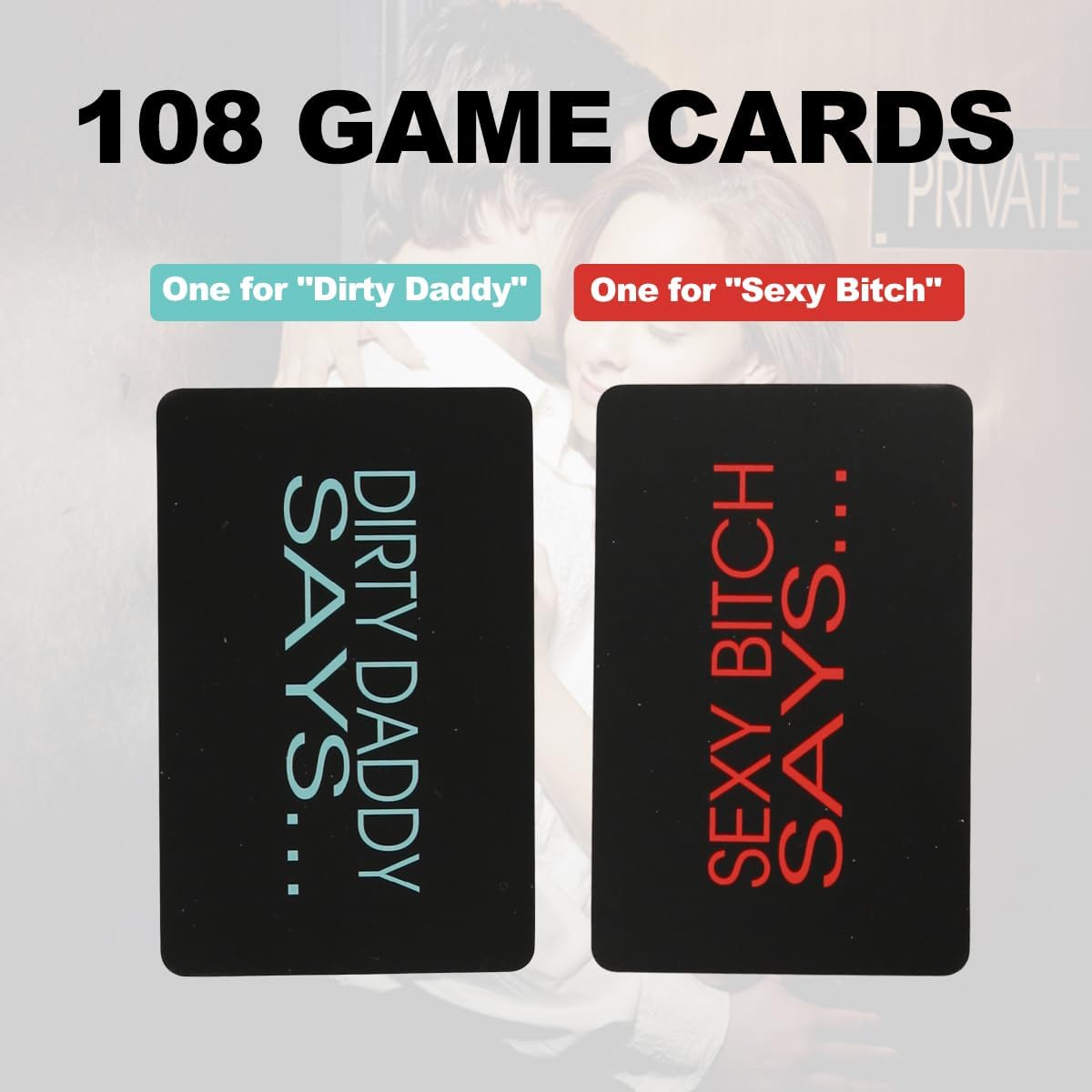 Bedroom Commands Card, Freak or Drink Sex card Game ， Couples  Sexy Card Game for Couples Card Games for Adults, Sex Position Sex Games