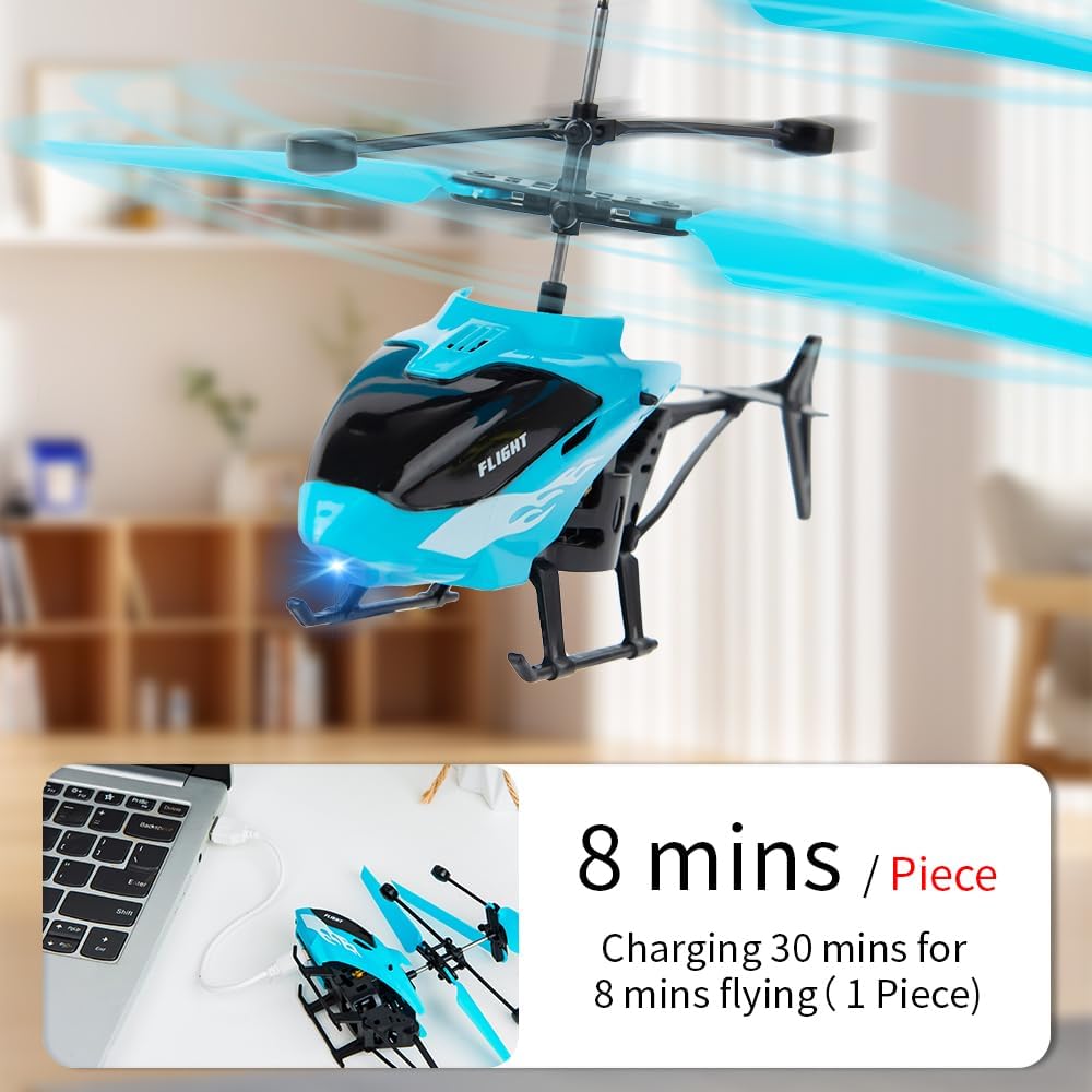 Remote Control Helicopter, Gesture Sensing Indoor Flying Helicopter Toys,RC Helicopter Airplane for Teenages with Flight, RC Helicopter for Kids ,Birthday Gifts for Boys and Girls
