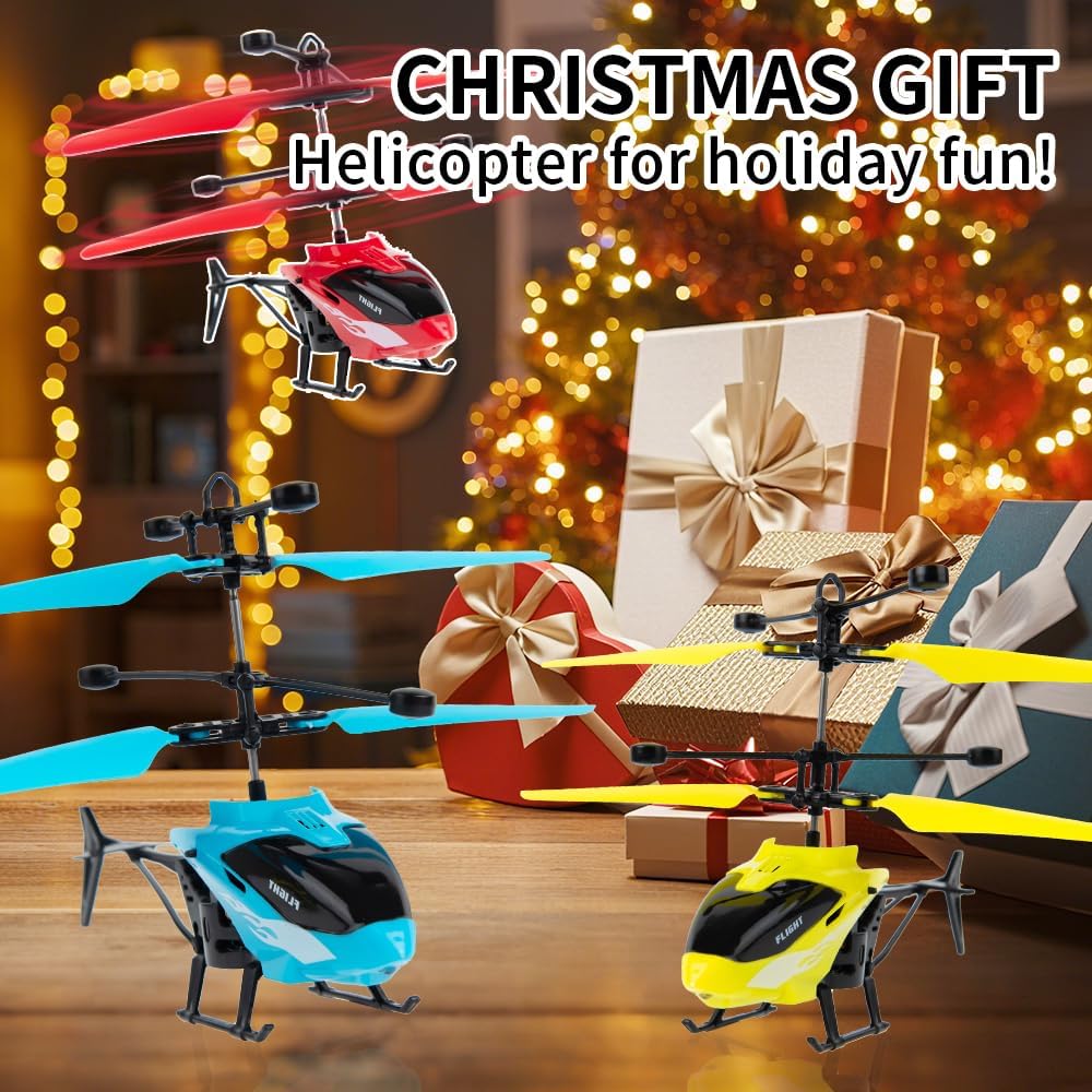 Remote Control Helicopter, Gesture Sensing Indoor Flying Helicopter Toys,RC Helicopter Airplane for Teenages with Flight, RC Helicopter for Kids ,Birthday Gifts for Boys and Girls