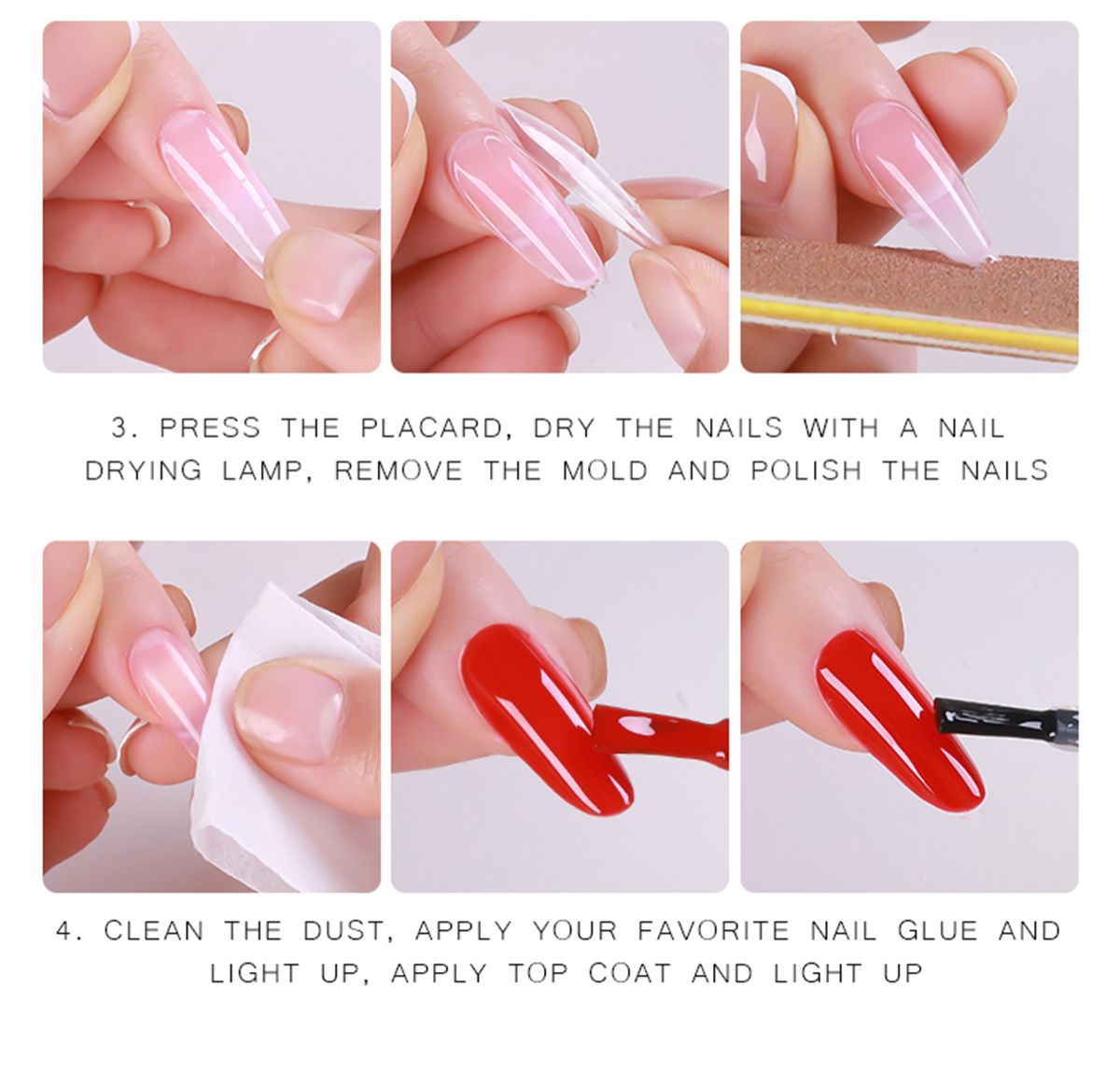 Gel Nail Polish Kit with 48w UV Light LED Nail Lamp and Drill Starter Kit ，4 Colors Poly Extension Gel Nail Kit  and 12 Colors Nail Polish Kit ，Manicure Tools Nail Art Nails DIY  Gifts for Women