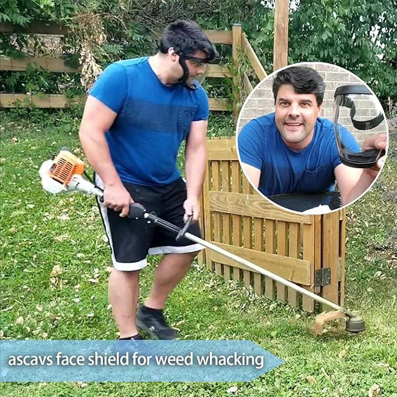 1pcs Anti-fog Mask  Adjustable Breathable  Protective Face Shield,,Adult Clear Face Shield, Face Mask Suitable For Farming/welding/dust Prevention