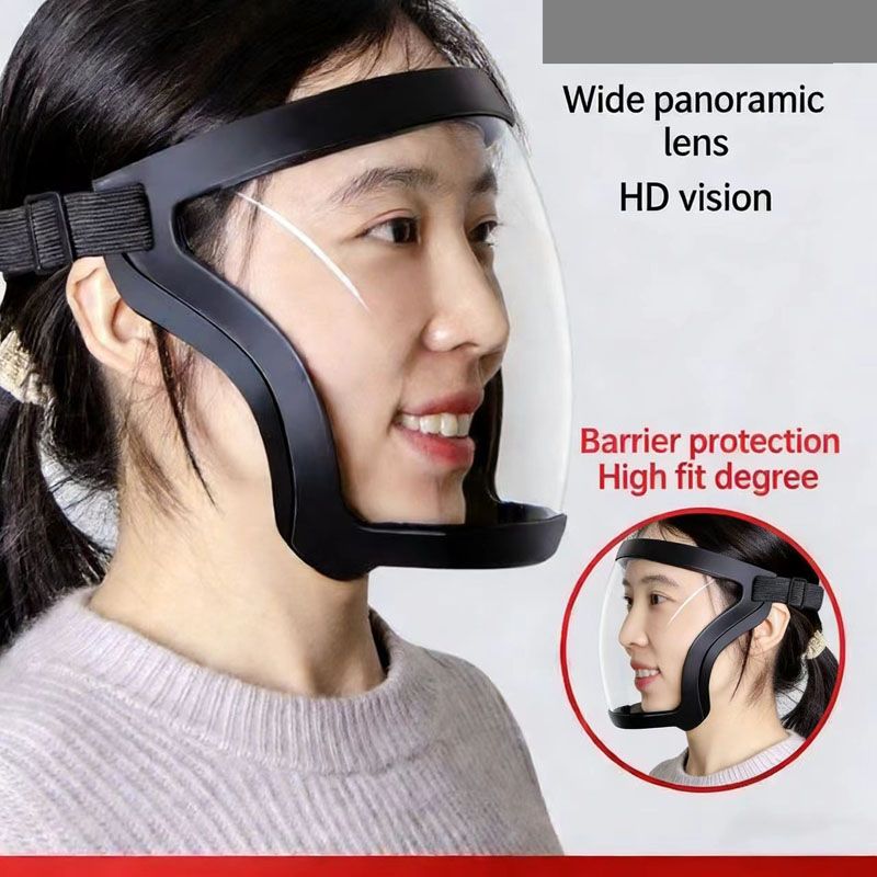 1pcs Anti-fog Mask  Adjustable Breathable  Protective Face Shield,,Adult Clear Face Shield, Face Mask Suitable For Farming/welding/dust Prevention