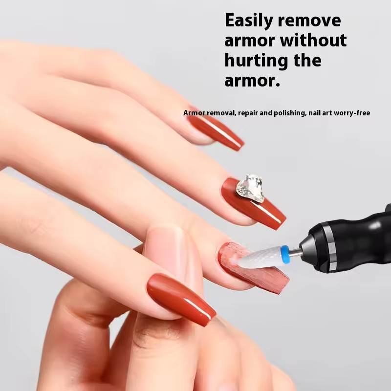 18-in-1 Polisher, USB Rechargeable Electric Nail Drill File & Polisher Tool with Digital Display, Manicure & Pedicure Kit for Gr