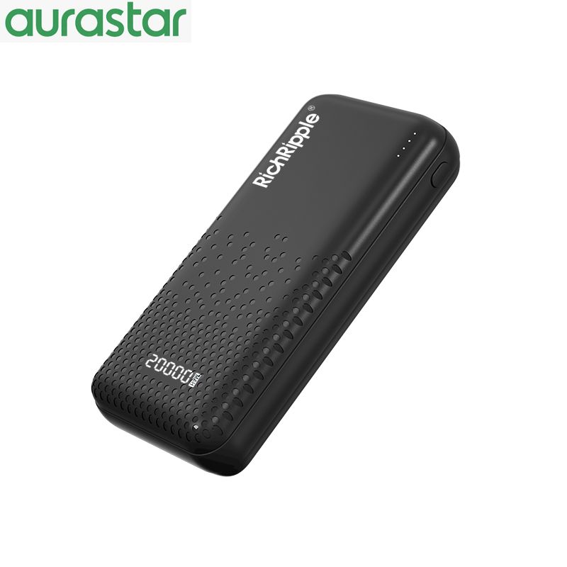 20000mAh powerbank Portable Power Charging Bank Premium Black