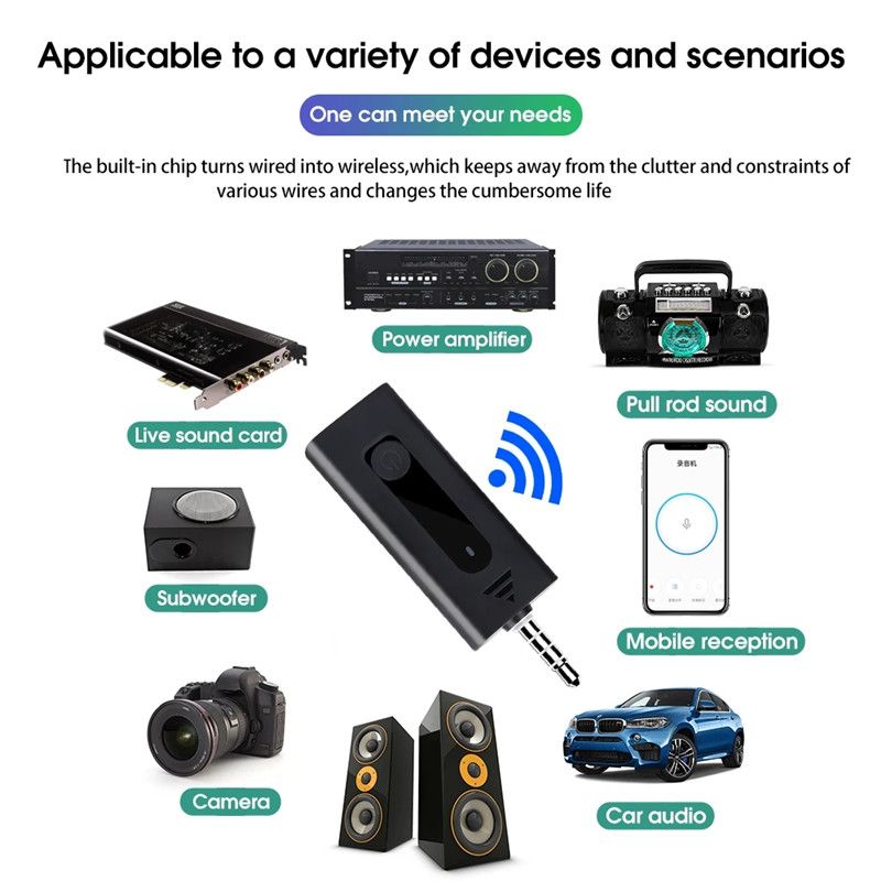 New 3.5mm wireless Collar-clip Lavalier Microphones Noise Reduction Microphone Universal 3.5mm is Suitable for Camera Speaker Smartphones
