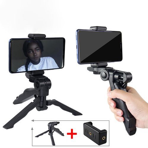 Tripod Portable+Phone Handle Portable Photography for Video Recording Selfie Stick Live As Picture,normal