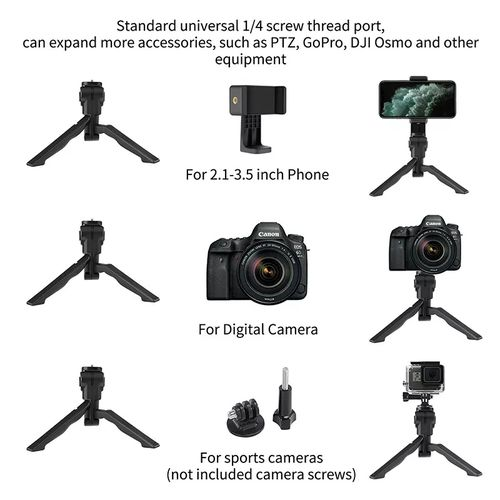 Tripod Portable+Phone Handle Portable Photography for Video Recording Selfie Stick Live