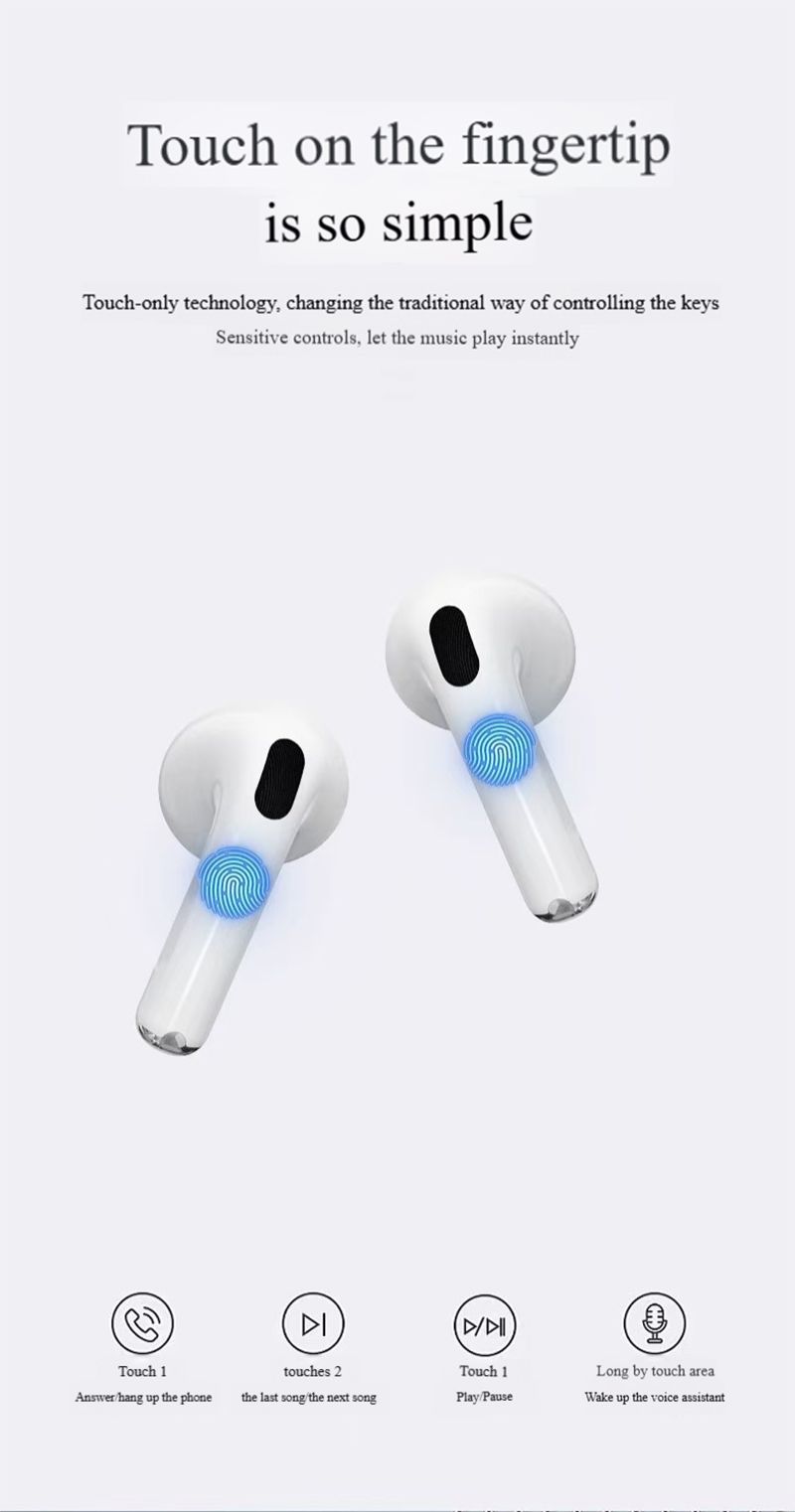 A4 Pro TWS Wireless Bluetooth Earphones Headphones Mini Earpone Headset For PC Android&IOS iPhone Earbuds Accessories
