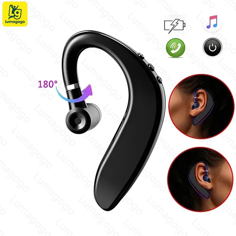 Wireless Bluetooth Single Bluetooth Earphone 300mAh Business Long Standby Car Driver Earphone High Quality