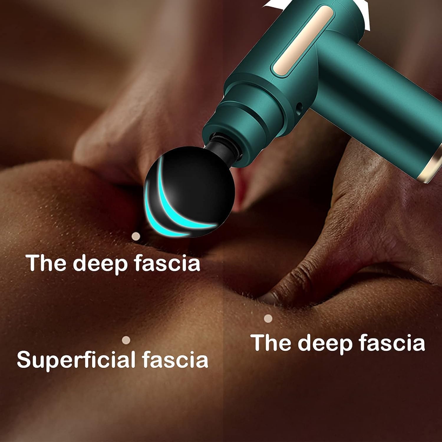 Fascia Gun Massager Mini Massage Gun,Muscle Gun Massage Gun Deep Tissue Massager Percussion Muscle Massager Portable Handheld Body Massager