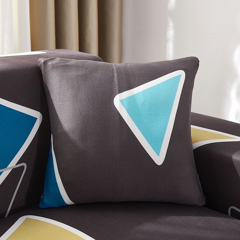Sofa Slipcovers Elastic Stretch Sofa Cover Pillow case Sofa Covers with Anti-Slip Foams, Washable Furniture Protector for Kids, Pets for Living Room Couch Cover L shape Armchair Cover