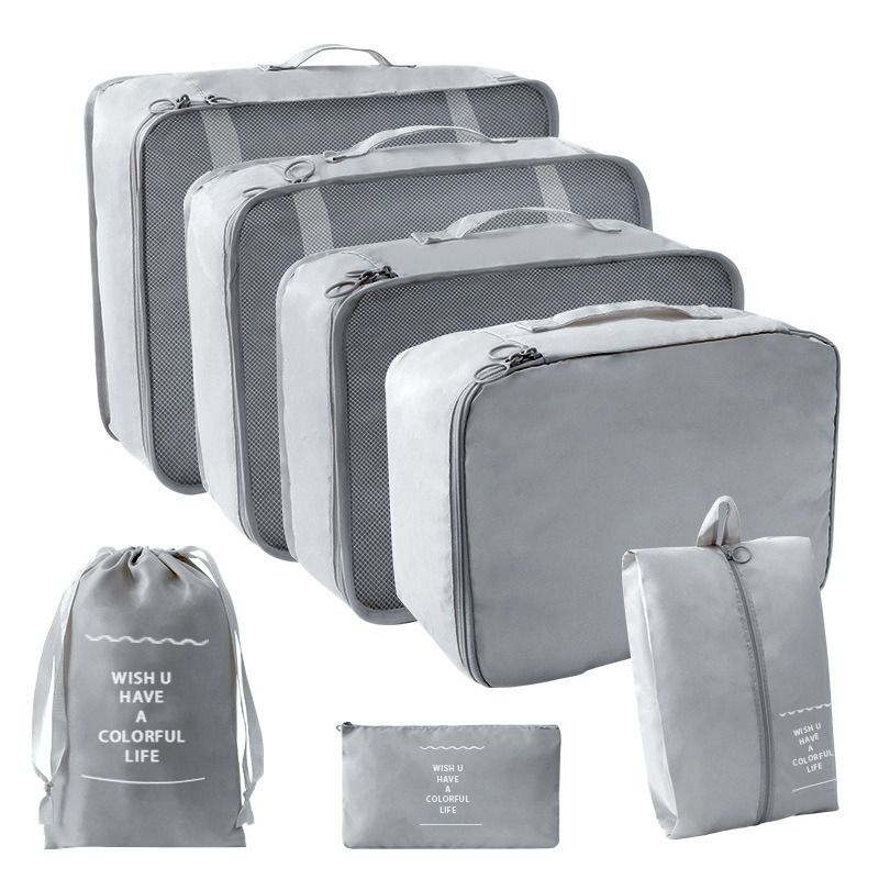 Packing Cubes for Suitcase, 7PCS Thickening Travel Organiser Packing Bags Lightweight Travel Accessories Organizers Essentials Clothes Shoes Cosmetics Toiletries Storage Bags Luggage Packing Orginzers