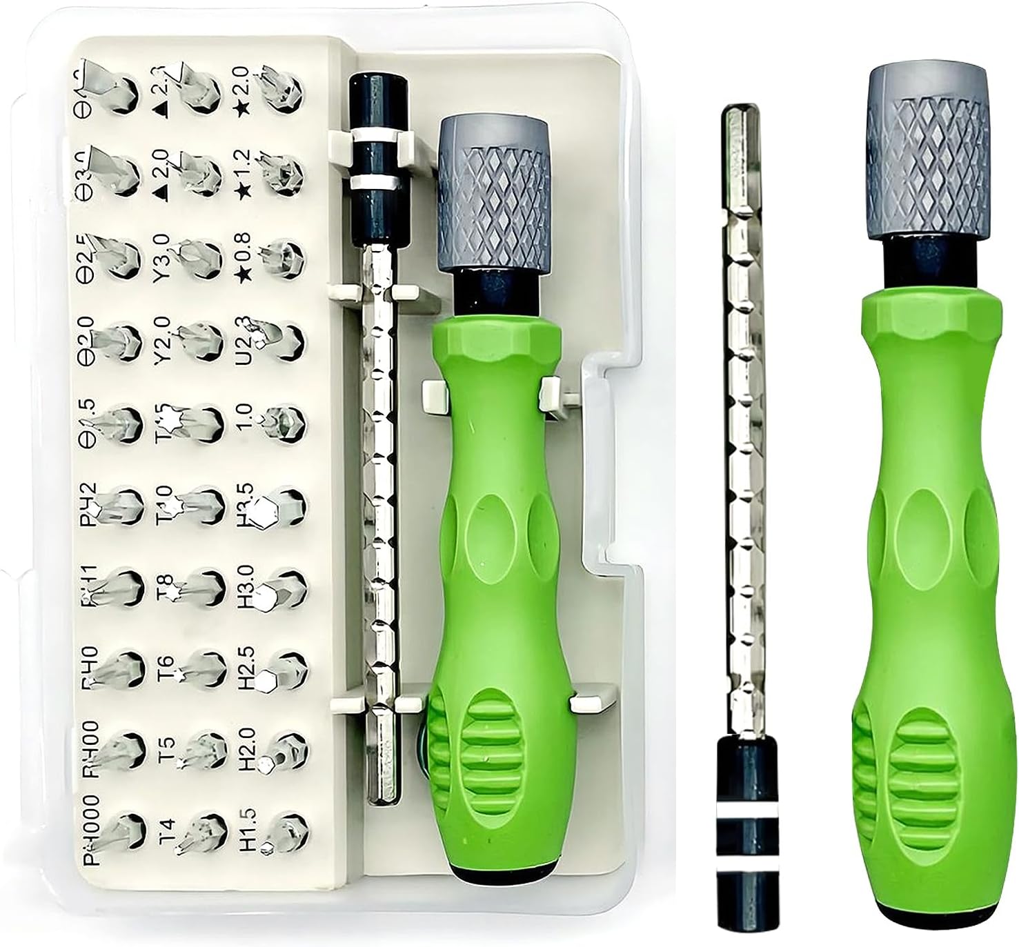 32-in-1 Precision Screwdriver Set - [Super Durable] Professional Magnetic Repair Tool Kit, Mini Screwdrivers for Phone, Computer, Laptop, MacBook, Watch, Eyeglasses, and Electronics