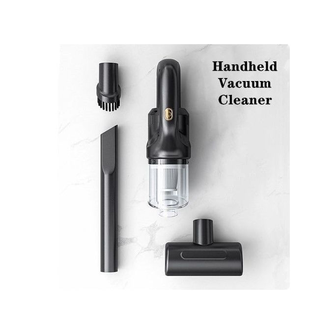 50000Pa Wireless Car Handheld Vacuum Cleaner Handheld Vacuum Cordless Rechargeable 3-in-1, USB Charge