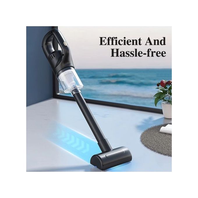 50000Pa Wireless Car Handheld Vacuum Cleaner Handheld Vacuum Cordless Rechargeable 3-in-1, USB Charge