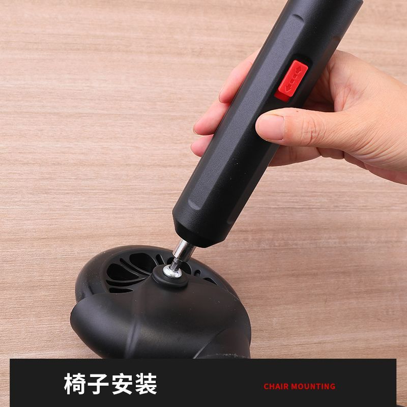 Rechargeable High Range Multi-Function Electric Hammer Rechargeable Screwdriver Hand Impact Drill Drll Household Small Pistol Drill Lithium Tools+34 Accessories