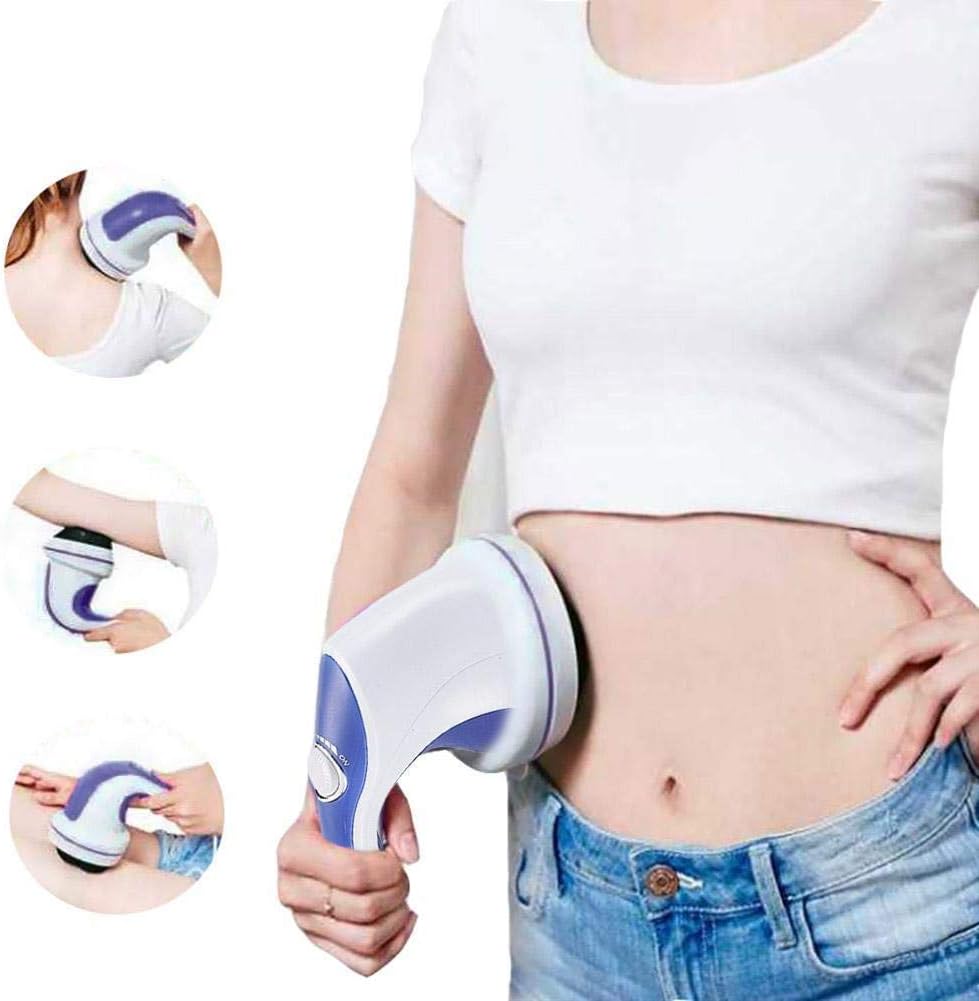 Full Relax Tone Spin Body Massager Electric Full Body Slimming Massager  Electric Cellulite Massager – Body Sculpting Machine  Lymphatic Drainage & Skin Tightening for Belly Stomach Leg