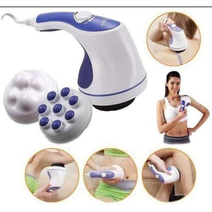 Full Relax Tone Spin Body Massager Electric Full Body Slimming Massager  Electric Cellulite Massager – Body Sculpting Machine  Lymphatic Drainage & Skin Tightening for Belly Stomach Leg