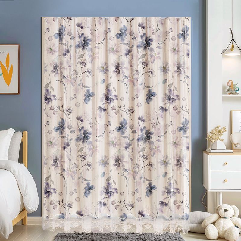 2pcs Punch-free Velcro Blackout Curtain Double Layer For Living Room Bedroom Window Curtains Protective for Windows,Bedroom Blackout Curtains
