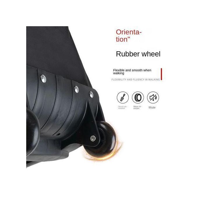 Travel Bag with Wheels Practical Trolley Travel Bag with Wheels for Vacations Waterproof Carry-On Large Travel Bag Men/Women Multiple Pockets