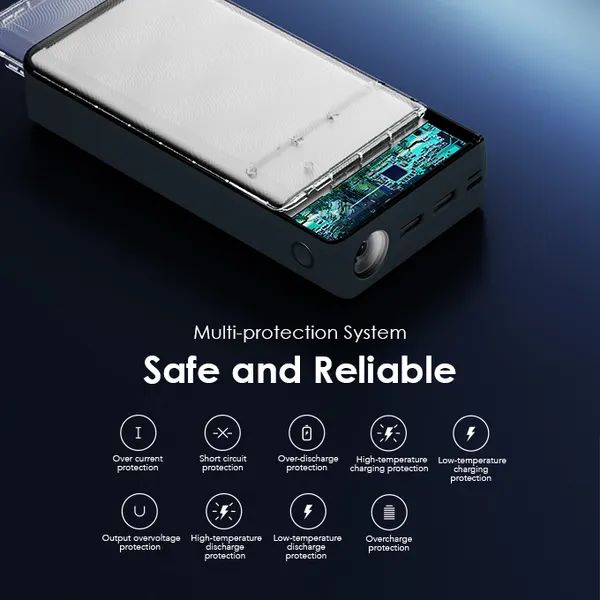 [OFFER] Oraimo PowerBox 300lit 30000mAh Power Bank – 15W Fast Charging, Dual USB, Ultra-High Capacity Portable Charger for Phones & Tablets