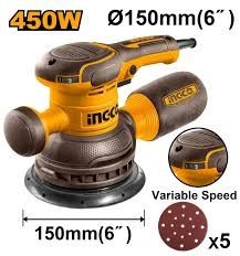 ingco rotary sander 450w