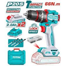 total compact brushless cordless impact drill 66nm